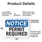 Signmission Safety Culture Sign, 24 in Width, Plastic, Rectangle OS-2PACK-NS-P-1824-L-17183 - alternate 4